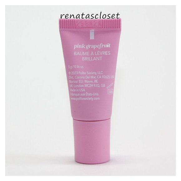 Polite Society Polite Pout Glossy Lip Balm NWT/NIB - Picture 9 of 10
